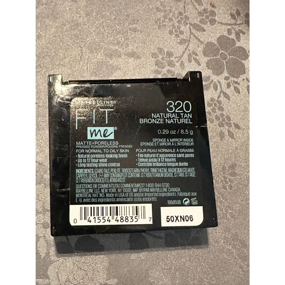 Maybelline Fit Me Matte + Poreless Pressed Powder - Bronze Natural 320